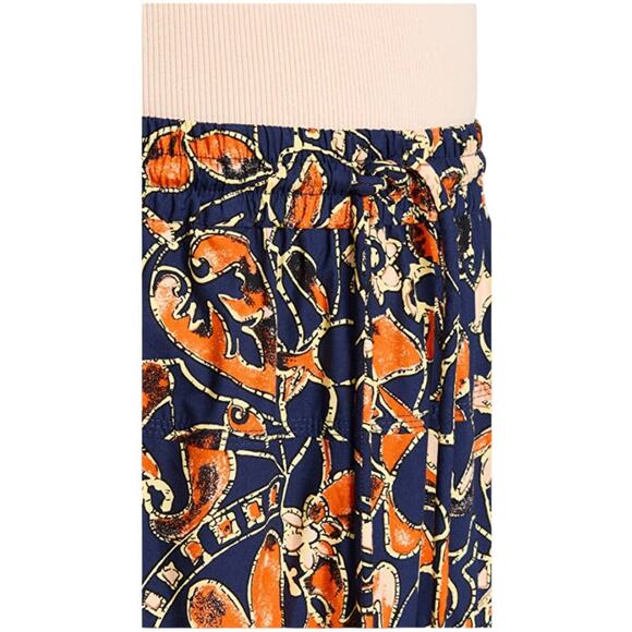 A.L.C. NWT Blanca Midi Skirt Poplin Elastic Waist Handkerchief Hem Size 10 - Picture 4 of 11